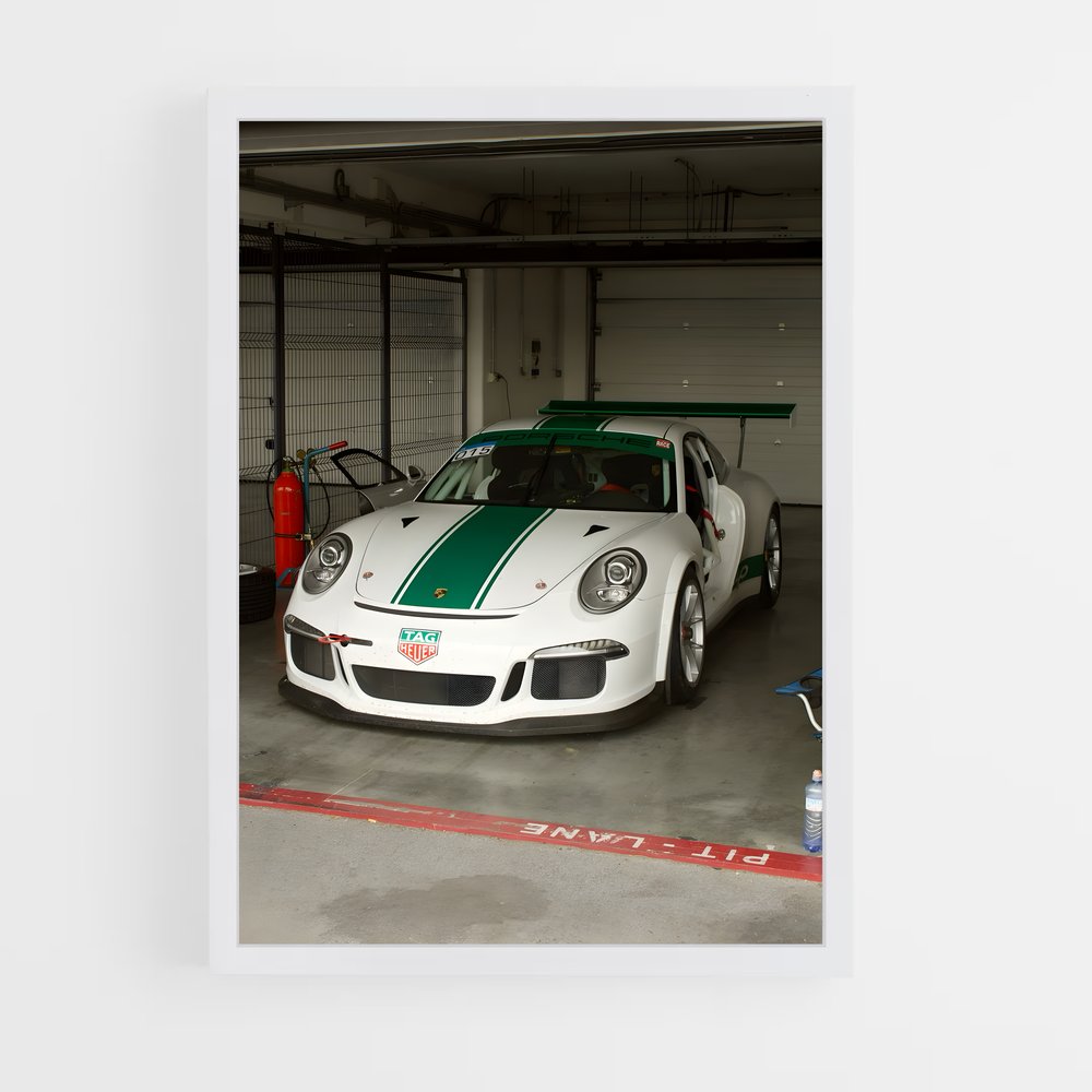 Poster magnifique gt rs – affiche Porsche (vue 3)